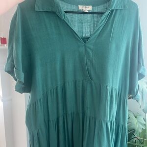 Umgee Women's Green Dress